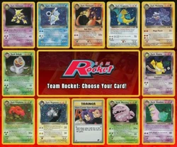 2000 Pokemon Team Rocket: Choose Your Card! All Pokemon Available. Dating back to the year 2000, Team Rocket was the...