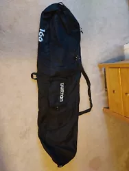 Burton Space Sack Snowboard Bag: 166 cm, Black, Handles, Shoulder Strap, multiple pockets.   Excellent condition....