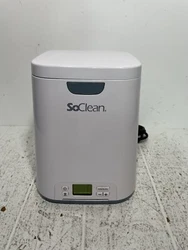 SO CLEAN 2 CPAP/BPAP Machine Hospital Sanitizer. Power Adapter & HoseIn great used working condition with minor signs...