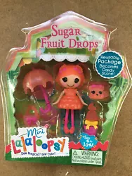 MINI LALALOOPSY Mini Doll Set - Sugar Fruit Drops - NEW-