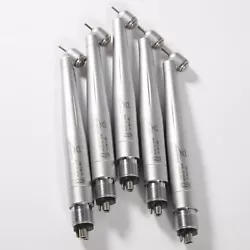 NSK PANA MAX Type Dental 45 Degree Surgical High Speed Handpiece 4 Hole. Air Exhausted Throw at the Back of Handpiece...