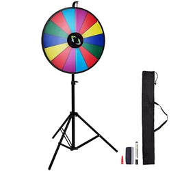 1 x Roue de la fortune 61 cm. Roue de Loterie 61 cm. Diamètre de la roue (environ) : 61 cm. La conception de la...