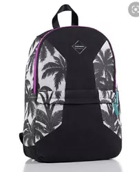 SPRAYGROUND TROPICAL MESH CUT & SEW DELUX BACKPACK BLACK/WHITE. Cut and sew faux suede and printed air meshVelour...