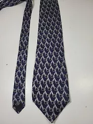 PAOLO GUCCI Silk Horse Stirrup Print Luxury Tie 4 x 61