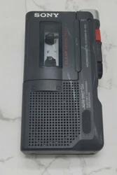 Sony M-450 Microcassette Handheld Voice Recorder - For Parts or Repair READ.  Clean battery compartment.  Unit will...
