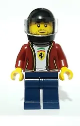Ferrari F8 Tributo Driver (sc082). Lego / Speed Champions. 100% Authentic Lego.