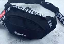 Supreme Waist Bag (SS 18) Black - Brand New w/ Tags