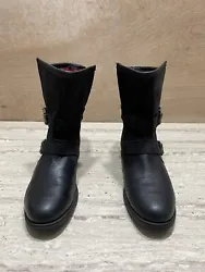 Sorel Major Moto Boots NL2432-010 Black Womens Size 8. Condition is Pre-owned. Shipped with USPS Priority Mail.