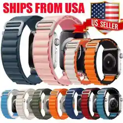This is the perfect replace for your apple watch.Made from Swiss ballistic nylon, The Alpine loop strap is slim, ultra...