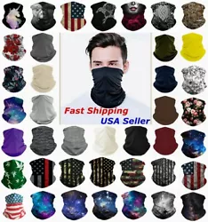 Bandana Balaclava Cooling Face Mask Cover Snood Headwear Hiking Neck Gaiter Headband Breathable. Also used as Sport...