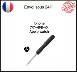 Tournevis Triwing Aimanté Y 0.6 Iphone 7 8 X Apple watch. Tournevis Aimanté. Ce tournevis sera indispensable lors de...