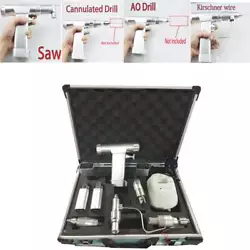 Type: autoclavable awl. 1X Oscillating saw Quick Connector. The cranial bur must be washed right after the surgery by...