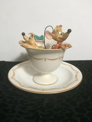 Rare - WDCC Jaq Gus Cinderella 