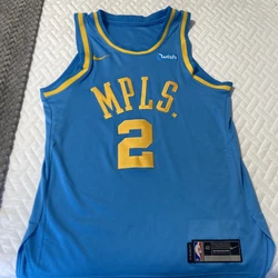 Lonzo Ball MPLS NIKE Jersey LA Lakers Size 48 Stitched (DM TO NEGOTIATE PRICE). Not new, but very good condition,...