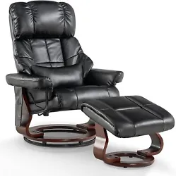 Why You Choose Mcombo Recliner with Ottoman?. 【 Leather Recliner with Ottoman 】 The recliner with ottoman is very...