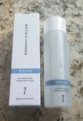 Rodan + and Fields Redefine Pore Refining Toner 4.2oz 125ml NEW IMPROVED FORMULA Brand new formula,  just released in...