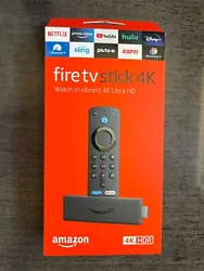 Amazon Fire Stick 4K w/Alexa Voice Remote - Latest Version. I record every serial number for every item.