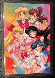 Rami card de Sailormoon Super S, 1295G A en état parfait. Movic 1995. Laminated card of Sailormoon Super S,1295G A in...