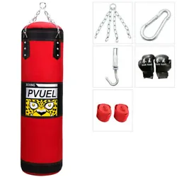 This target is used for Boxing Sandbag(or other martial arts) fans to practice. The punch bag can be used for punching...