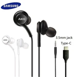 Samsung AKG Headphones Headset Earphones EarBuds. AKG Headphones. Interface type: 3.5mm standard headphone jack/Type-C...