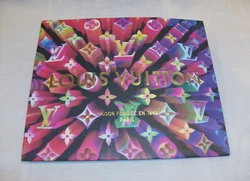 This is the multi color bag. Its in excellent clean condition. There is one tiny area where it has a rub mark. See...