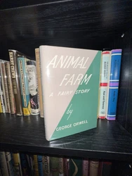 Animal Farm first UK edition later printing facsimile jacket.
