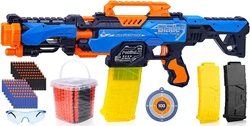 Easy to assemble, giving rein to your childrens imagination to assemble the blaster gun. All accessories(magazines,...