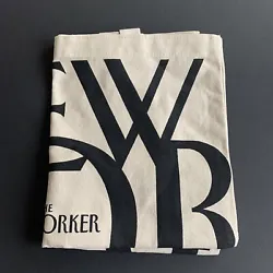 The New Yorker Magazine Tote Bag.