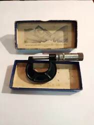 Ancien Outil horlogerie bronze Outil de mesure Horloger De qualité  Old tool Watch maker Boîte 12x 5.5 x 2cm d...