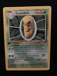 Carte Pokémon Coconfort 33/102 Set de Base Édition 1 FR Wizards.