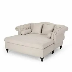 Effortlessly transform your indoor space with a luxurious accessory of comfort. Featuring beautiful button tufting,...