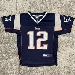 Item Description:Reebok New England Patriots “Tom Brady” Jersey Youth Sz. Large (7) Condition:Used In Excellent...