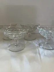 Vintage Forstiria Glassware Set Of 4. See pictures for conditionMessage seller with questions about this listing