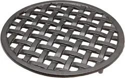 This Old Mountain Cast Iron Trivet is pre seasoned and ready to use. Use trivet in bottom of camp oven to avoid...
