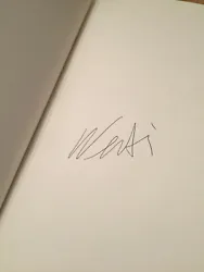 Signed by Ai WeiWei himself. SIGNED FIRST EDITION. Authentic, genuine, 100%!