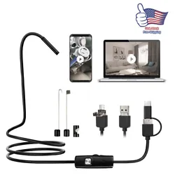 It is very easy to operate this android endoscope, just download an App and inserted the endoscope in your device, the...