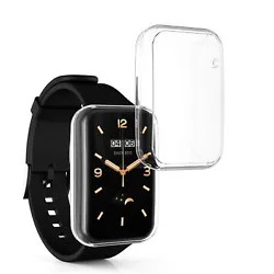 COMPATIBILITÉ : Compatible avec Xiaomi Mi Band 7 Pro. DESIGN : Le lot de 2x protection donne à votre montre...