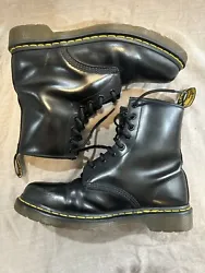 Dr. Martens 1460 Womens Smooth Leather Boots Size 10- Black. Zoom in for any imperfections.