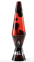 Ghostface Scream Black Wax/Red Liquid Lava Lamp Ghost Face. Condition is New. Shipped with USPS Priority Mail.