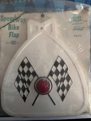 Vintage Genuine HUNT-WILDE Speedway Bicycle Flap White New/ Open Package Cruiser.