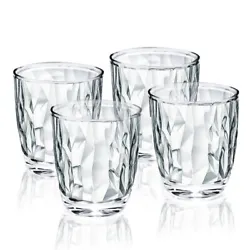 High QUALITY - Our drinking glasses are made of acrylic, our modern cold drink tumblers are resistant to thermal shock,...