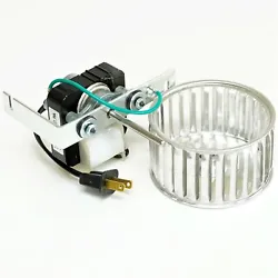 Motor and Blower Wheel. Motor Has Right Angle Mounting Bracket Attached. Product TypeFan Motor and Wheel. Motor rated...