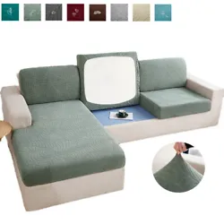 Printed Sofa Seat Cushion Cover Stretch Couch Seat Cushion Slipcover Protector. 1 2 3 4 Seater Jacquard Sofa Cushion...