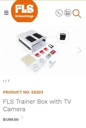 This FLS laparoscopic training box is a great tool for honing your laparoscopic skills. It has only been used once and...