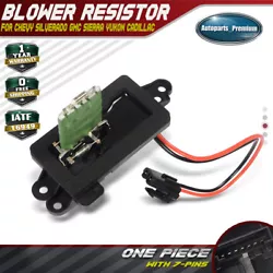 Blower Resistor. Blower Motor. Item Type: HVAC Blower Motor Resistor. ∙2003-2006 GMC Yukon. ∙2002-2006 GMC Yukon XL...