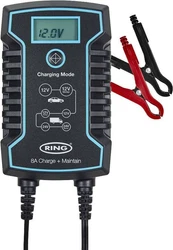 Pinces pour batteries avec connecteurs à ?. illets intégrés. intensité : 4 à 8A.