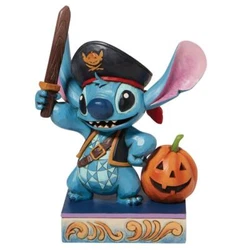 Jim Shore Disney Traditions Collection - Lilo and Stitch “Lovable Buccaneer”. Stitch dons a pirate getup to go...