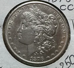 1878-CC AU MORGAN SILVER DOLLAR COIN!!!. Shipped with USPS Priority Mail.