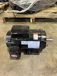 7.5 HP Air Compressor Motor Drip Proof 60 Hz 208-230 V 3550 RPM. Condition is “New Open Box”.Very small...