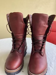 Red Wing Logger Boots, 8.5 D, #100 Vibram Sole….New. …style #909….Electrical Hazard rating. These boots are true...